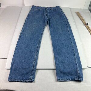Y2K Levi's Silver Tab Jeans Men's 34x32* Relaxed Straight Blue Denim Tag 33x32